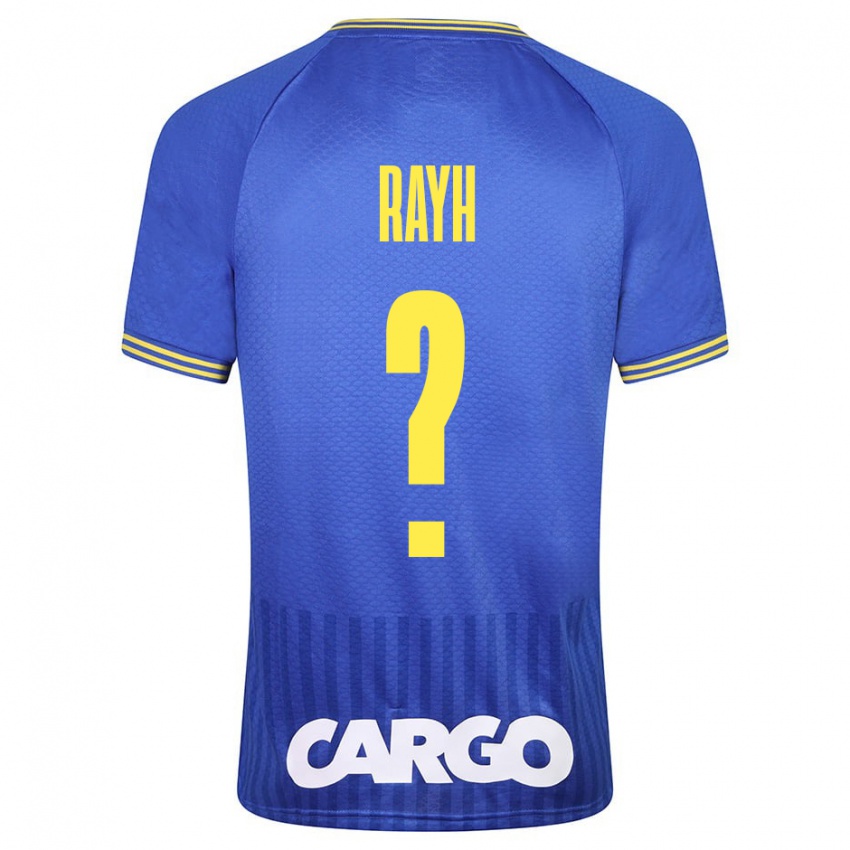 Heren Guy Rayh #0 Blauw Uitshirt Uittenue 2023/24 T-Shirt België