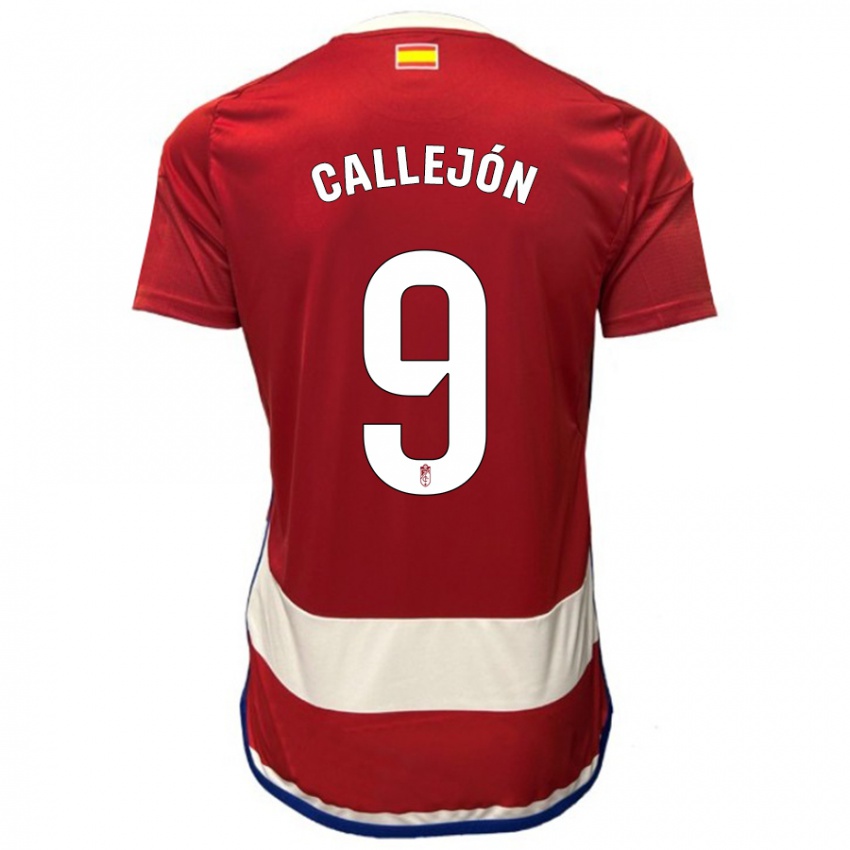 Damen Jose Callejon #9 Rot Heimtrikot Trikot 2023/24 T-Shirt Belgien