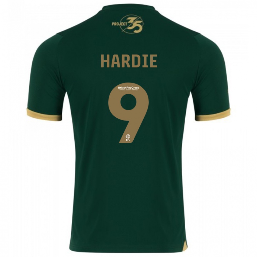 Damen Ryan Hardie #9 Grün Heimtrikot Trikot 2023/24 T-Shirt Belgien