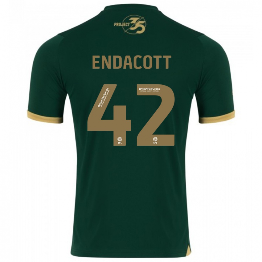Damen Jack Endacott #42 Grün Heimtrikot Trikot 2023/24 T-Shirt Belgien