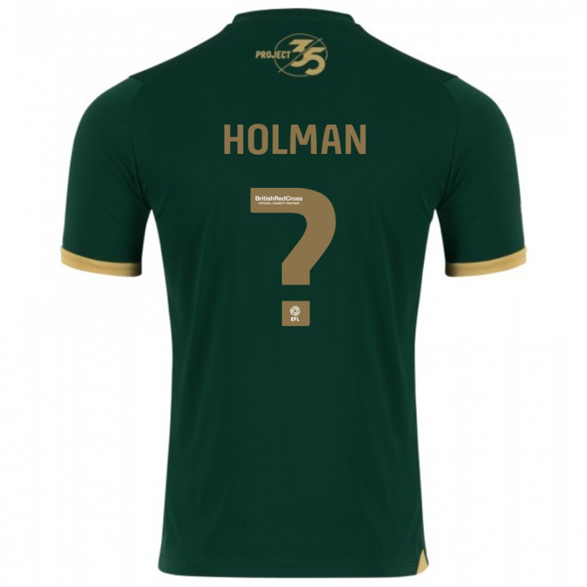 Damen Daniel Holman #0 Grün Heimtrikot Trikot 2023/24 T-Shirt Belgien