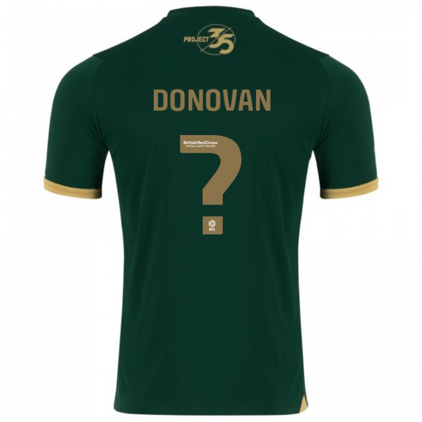 Damen Henry Donovan #0 Grün Heimtrikot Trikot 2023/24 T-Shirt Belgien