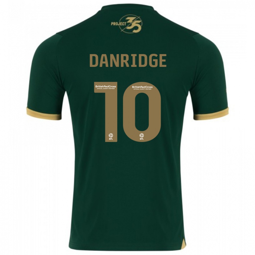 Damen Rebecca Danridge #10 Grün Heimtrikot Trikot 2023/24 T-Shirt Belgien