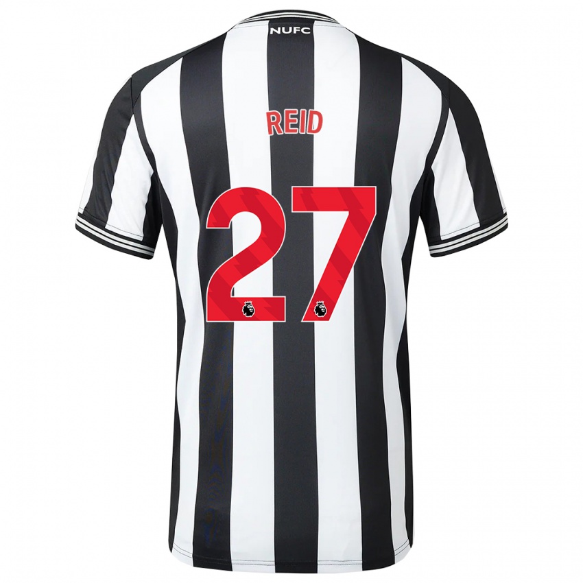 Dames Hannah Reid #27 Zwart Wit Thuisshirt Thuistenue 2023/24 T-Shirt België