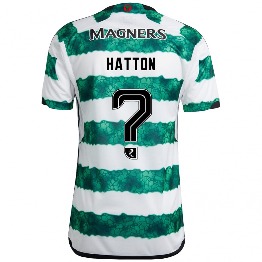 Damen Thomas Hatton #0 Grün Heimtrikot Trikot 2023/24 T-Shirt Belgien