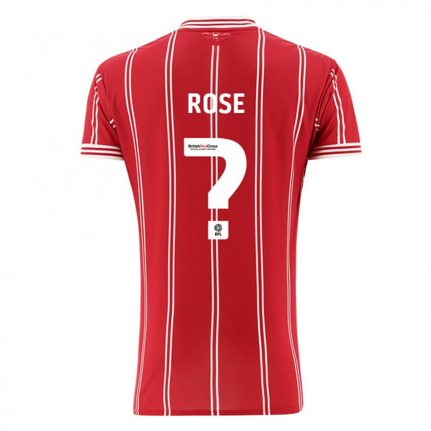 Damen Marley Rose #0 Rot Heimtrikot Trikot 2023/24 T-Shirt Belgien