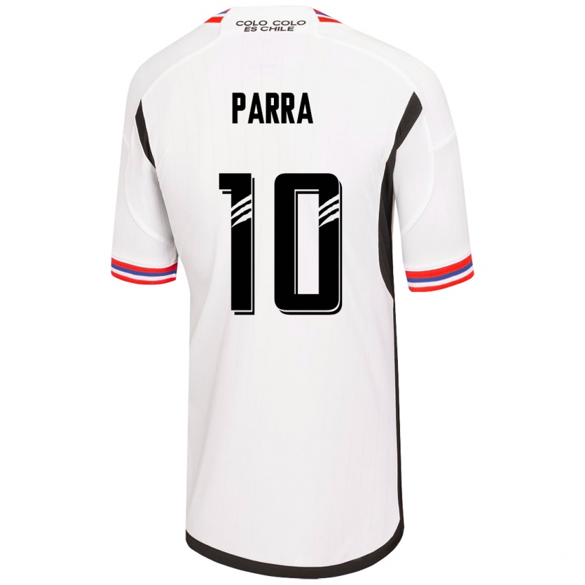 Damen Pablo Parra #10 Weiß Heimtrikot Trikot 2023/24 T-Shirt Belgien