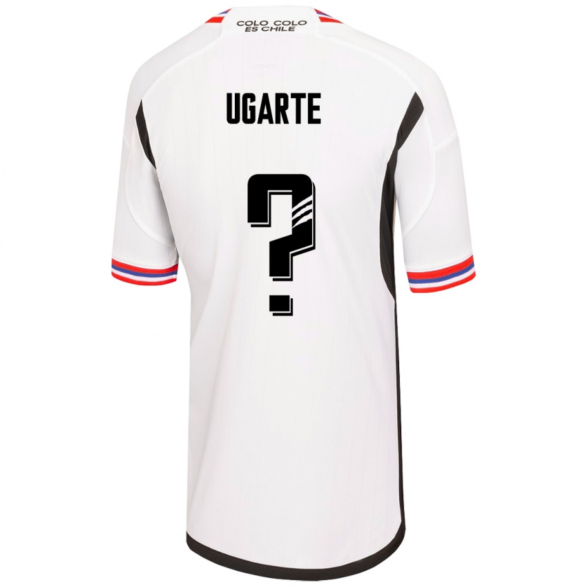 Damen Pablo Ugarte #0 Weiß Heimtrikot Trikot 2023/24 T-Shirt Belgien