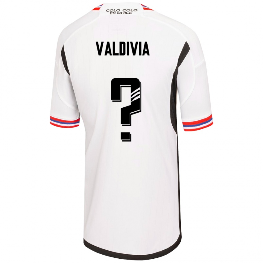 Damen Felipe Valdivia #0 Weiß Heimtrikot Trikot 2023/24 T-Shirt Belgien