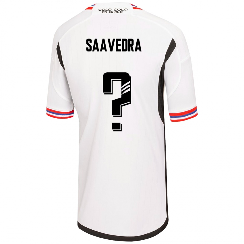 Damen Danilo Saavedra #0 Weiß Heimtrikot Trikot 2023/24 T-Shirt Belgien