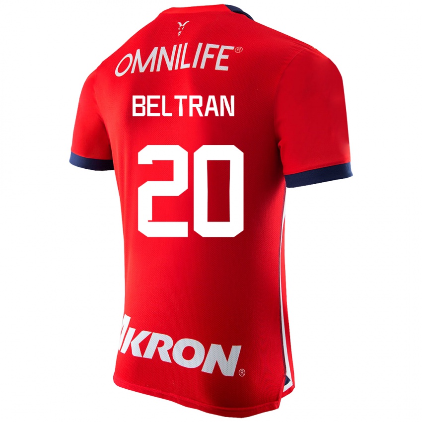 Damen Fernando Beltrán #20 Rot Heimtrikot Trikot 2023/24 T-Shirt Belgien