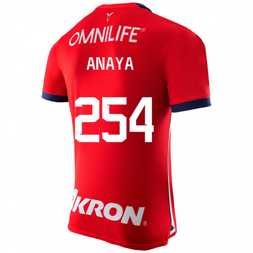 Damen Mario Anaya #254 Rot Heimtrikot Trikot 2023/24 T-Shirt Belgien