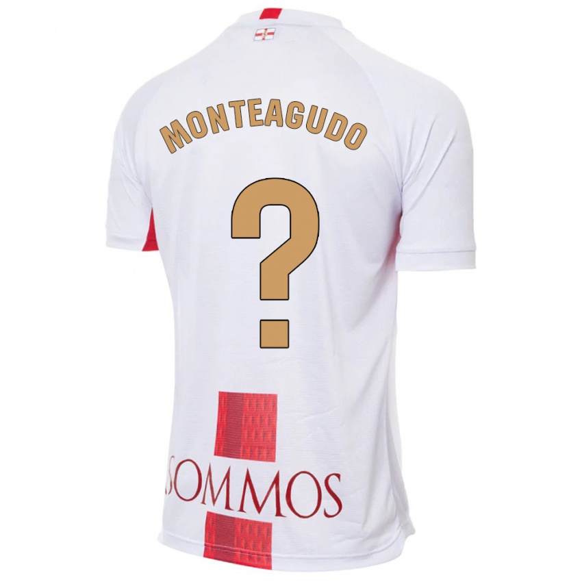 Damen Miguel Monteagudo #0 Weiß Auswärtstrikot Trikot 2023/24 T-Shirt Belgien
