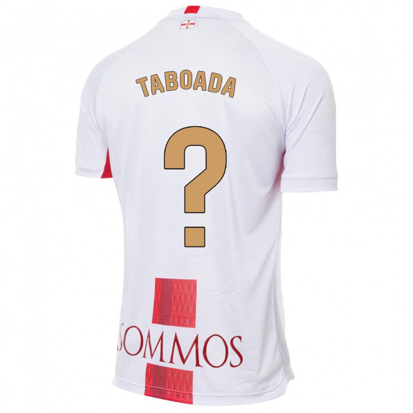 Damen Héctor Taboada #0 Weiß Auswärtstrikot Trikot 2023/24 T-Shirt Belgien