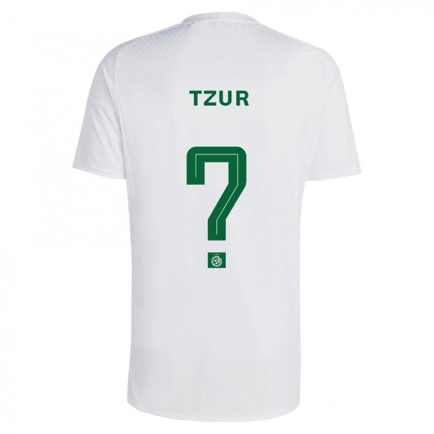 Damen Adi Tzur #0 Grün Blau Auswärtstrikot Trikot 2023/24 T-Shirt Belgien