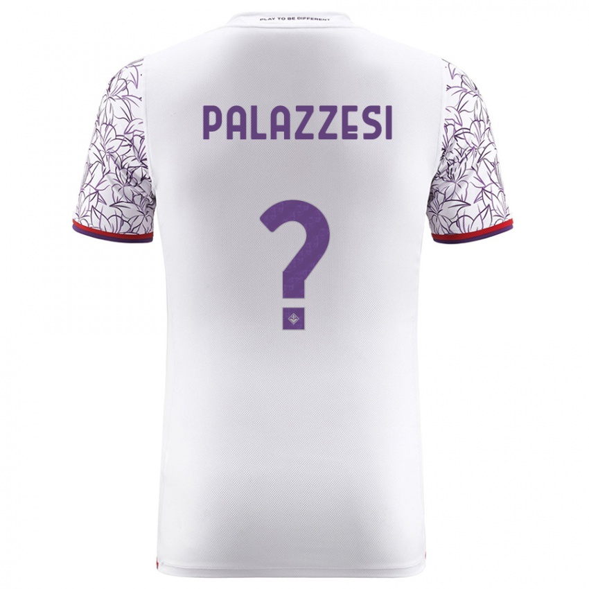 Damen Yuri Palazzesi #0 Weiß Auswärtstrikot Trikot 2023/24 T-Shirt Belgien