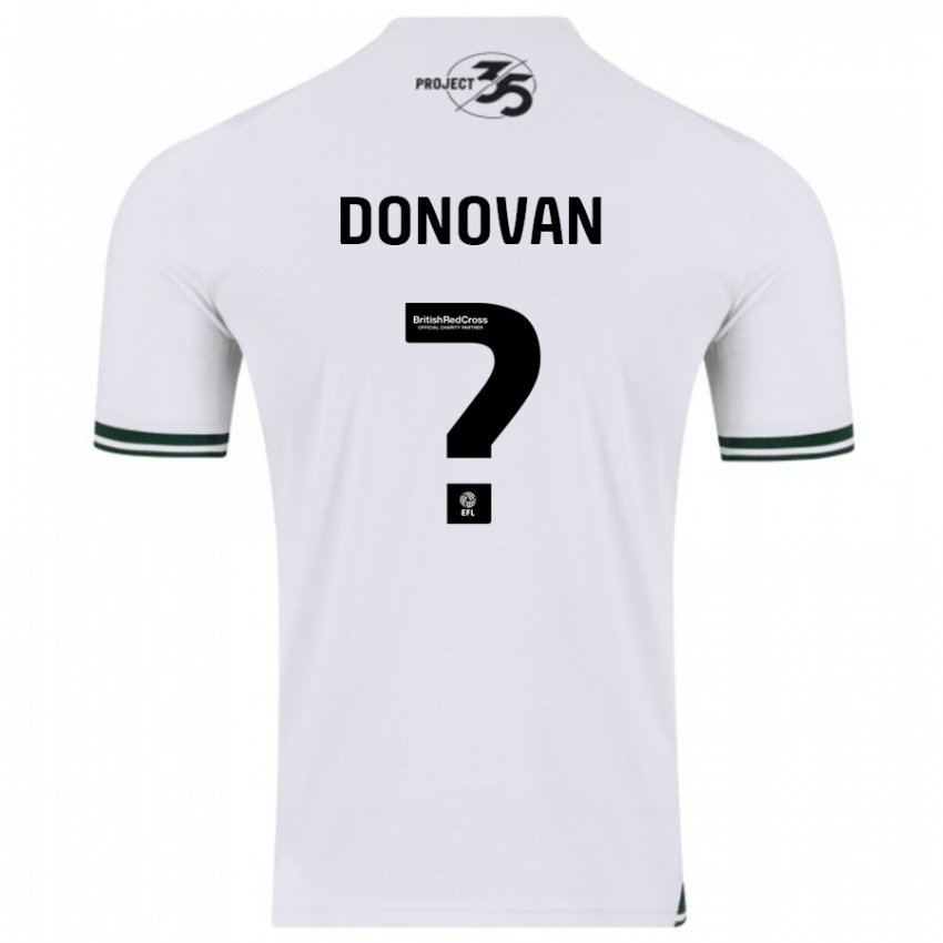 Damen Henry Donovan #0 Weiß Auswärtstrikot Trikot 2023/24 T-Shirt Belgien