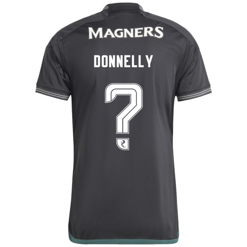 Damen Jacob Donnelly #0 Schwarz Auswärtstrikot Trikot 2023/24 T-Shirt Belgien