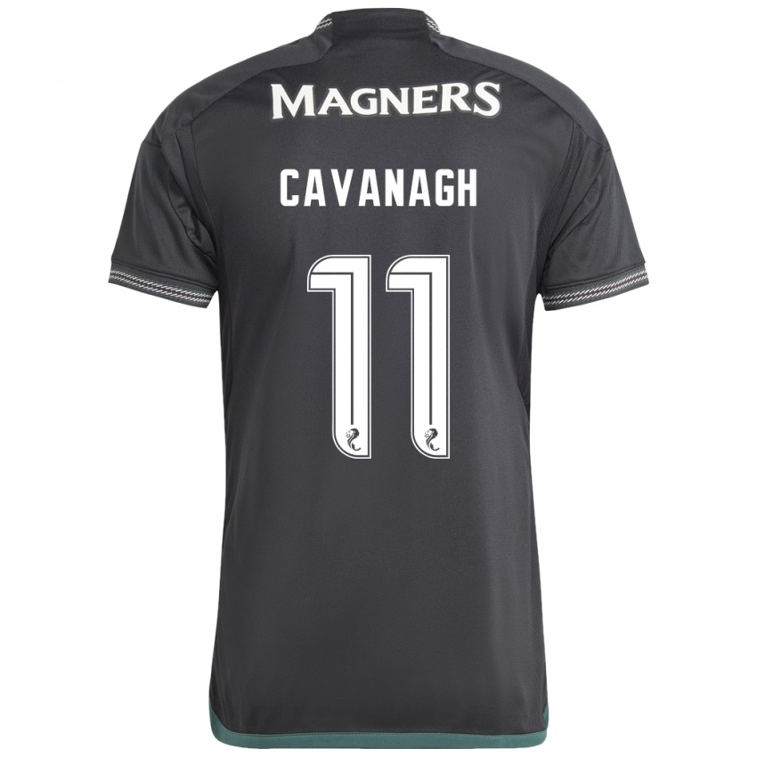 Damen Colette Cavanagh #11 Schwarz Auswärtstrikot Trikot 2023/24 T-Shirt Belgien