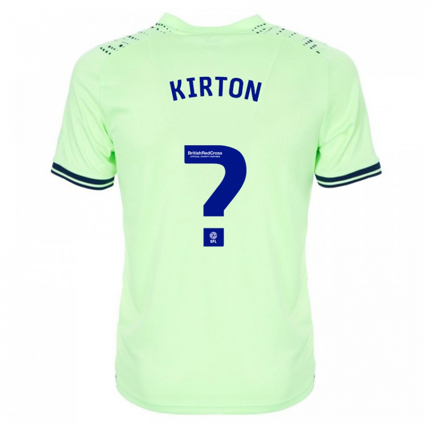 Damen Archie Kirton #0 Marine Auswärtstrikot Trikot 2023/24 T-Shirt Belgien