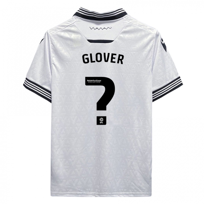 Dames Jay Glover #0 Wit Uitshirt Uittenue 2023/24 T-Shirt België