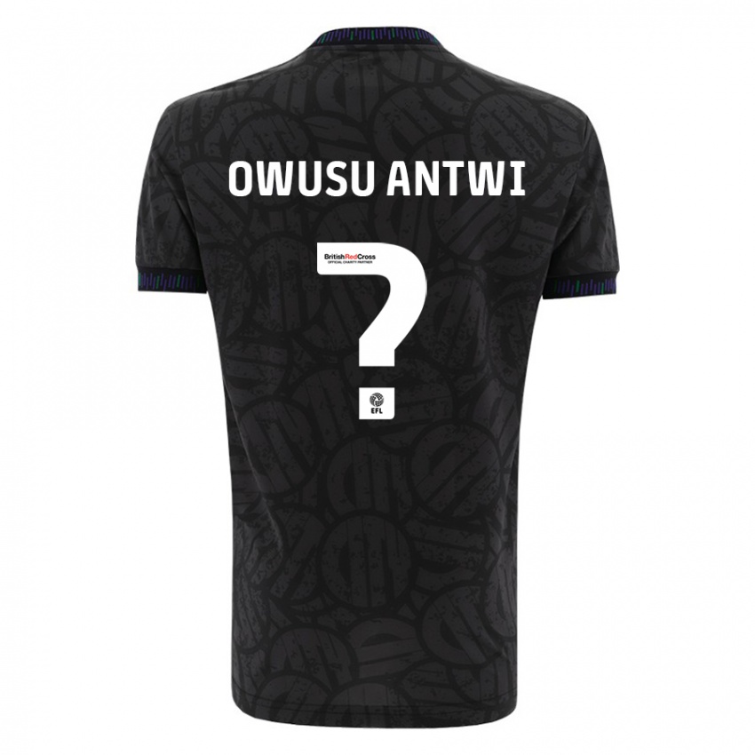 Damen Filbert Owusu-Antwi #0 Schwarz Auswärtstrikot Trikot 2023/24 T-Shirt Belgien