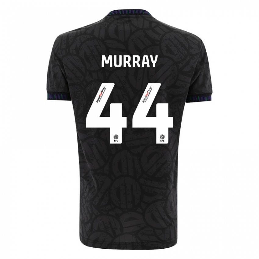 Damen Satara Murray #44 Schwarz Auswärtstrikot Trikot 2023/24 T-Shirt Belgien