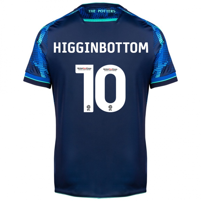 Damen Alice Higginbottom #10 Marine Auswärtstrikot Trikot 2023/24 T-Shirt Belgien