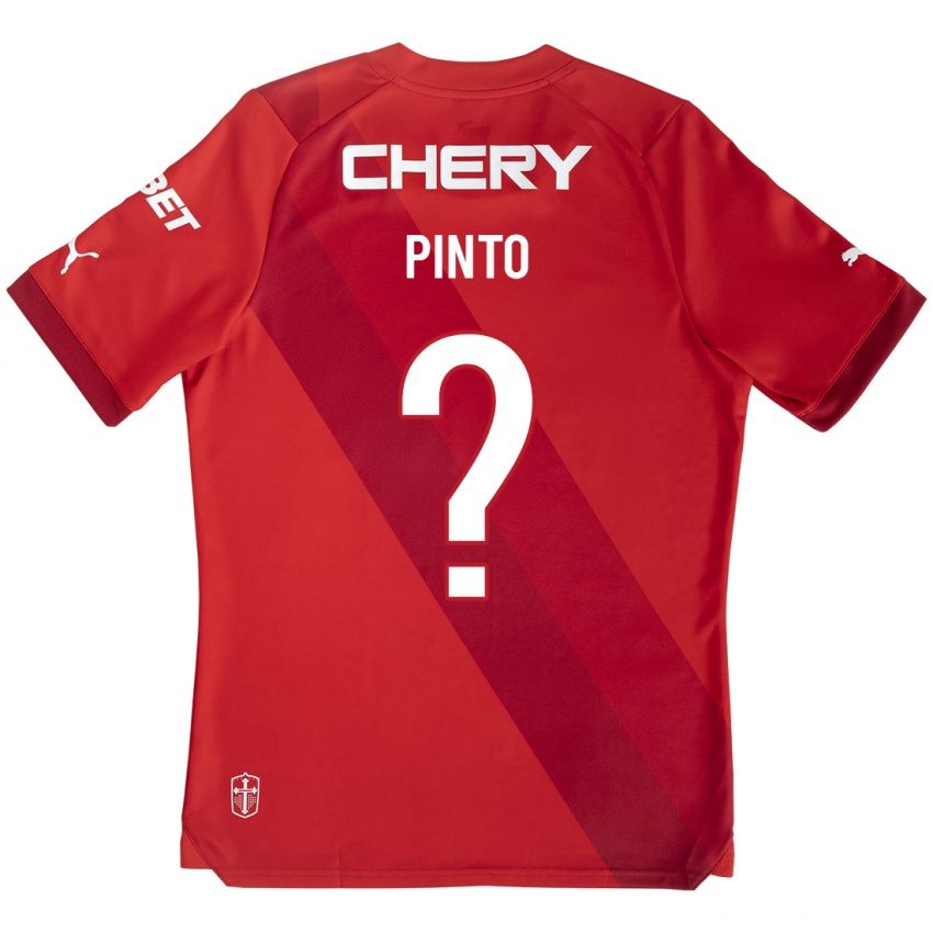 Damen Pablo Pinto #0 Rot Auswärtstrikot Trikot 2023/24 T-Shirt Belgien
