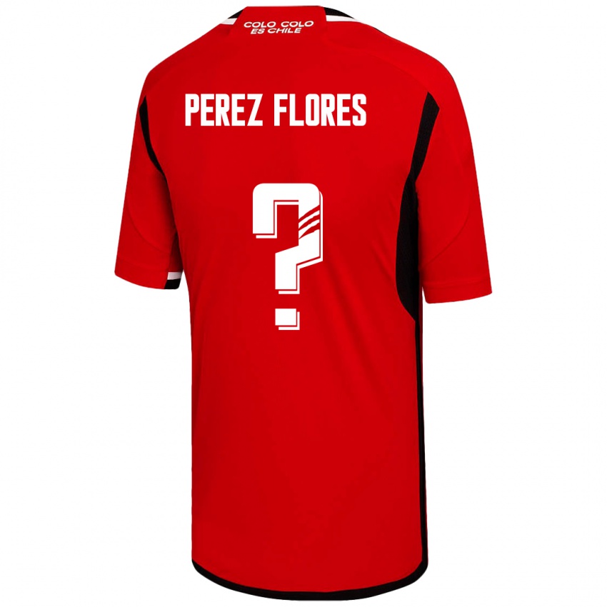 Damen Benjamín Pérez Flores #0 Rot Auswärtstrikot Trikot 2023/24 T-Shirt Belgien
