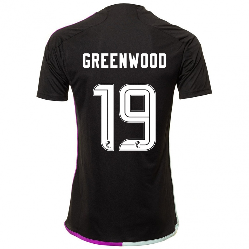 Dames Brodie Greenwood #19 Zwart Uitshirt Uittenue 2023/24 T-Shirt België