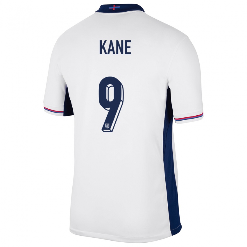 Enfant Maillot Angleterre Harry Kane #9 Blanc Tenues Domicile 24-26 T-Shirt Belgique
