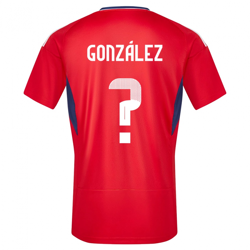 Enfant Maillot Costa Rica Ariel Gonzalez #0 Rouge Tenues Domicile 24-26 T-Shirt Belgique
