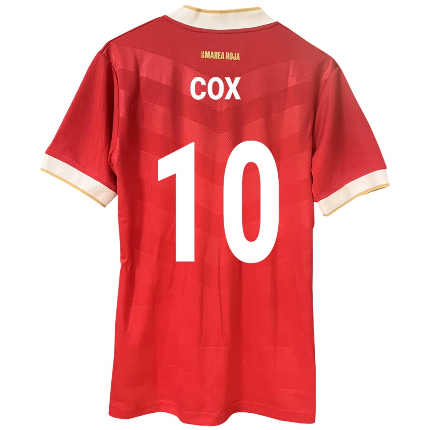 Damen Panama Marta Cox #10 Rot Heimtrikot Trikot 24-26 T-Shirt Belgien