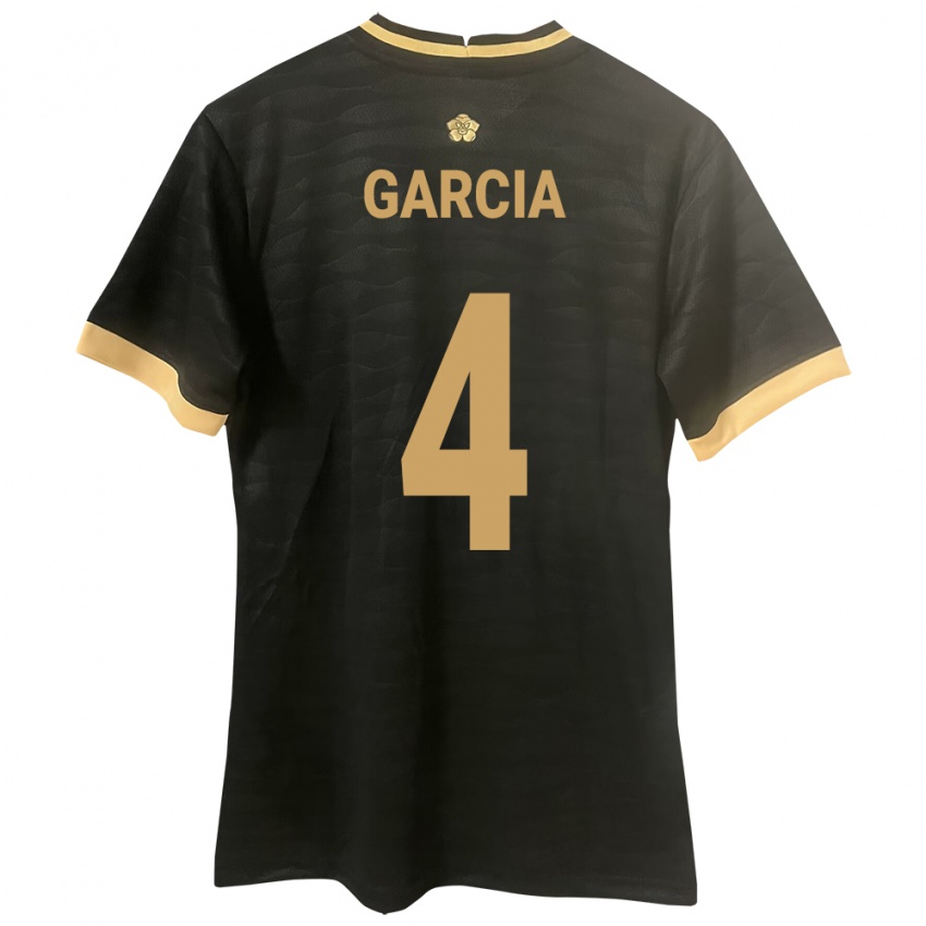 Dames Panama Giancarlos García #4 Zwart Uitshirt Uittenue 24-26 T-Shirt België