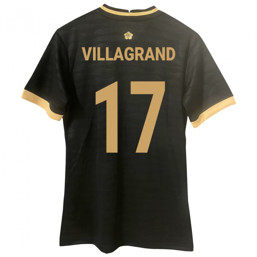 Dames Panama Gabriela Villagrand #17 Zwart Uitshirt Uittenue 24-26 T-Shirt België