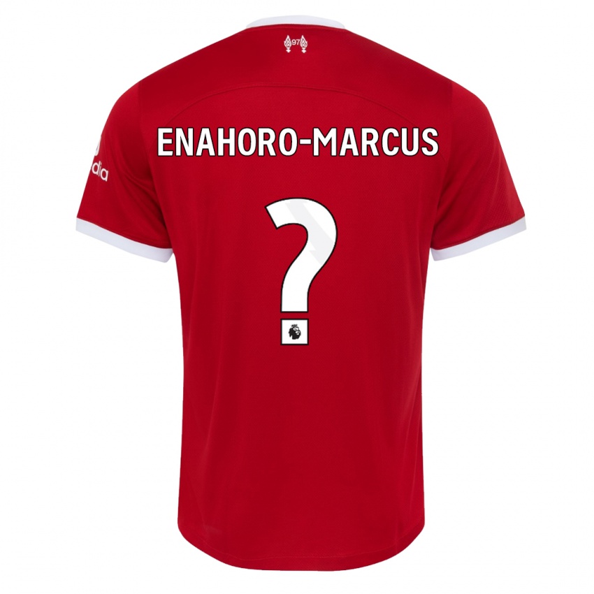 Kinderen Louis Enahoro-Marcus #0 Rood Thuisshirt Thuistenue 2023/24 T-Shirt België
