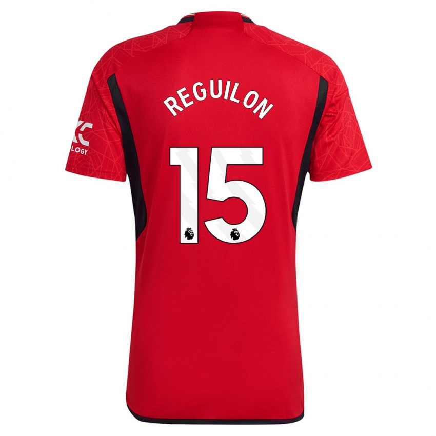Kinder Sergio Reguilon #15 Rot Heimtrikot Trikot 2023/24 T-Shirt Belgien