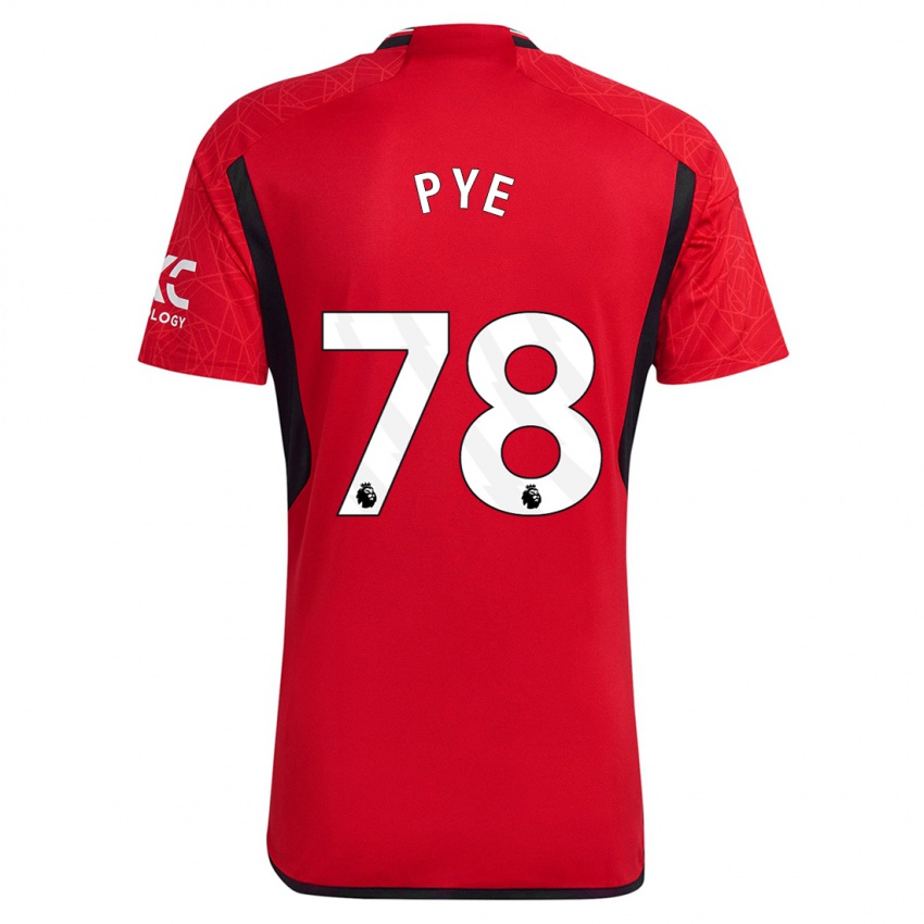 Kinder Logan Pye #78 Rot Heimtrikot Trikot 2023/24 T-Shirt Belgien