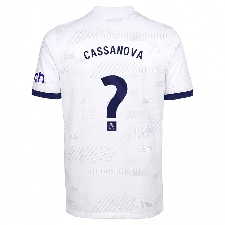 Kinder Dante Cassanova #0 Weiß Heimtrikot Trikot 2023/24 T-Shirt Belgien