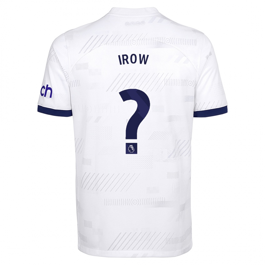 Kinder Oliver Irow #0 Weiß Heimtrikot Trikot 2023/24 T-Shirt Belgien