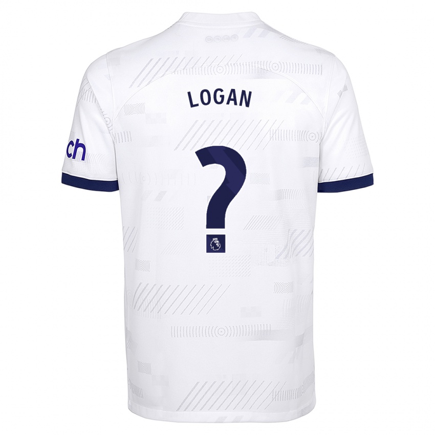 Kinder Calum Logan #0 Weiß Heimtrikot Trikot 2023/24 T-Shirt Belgien