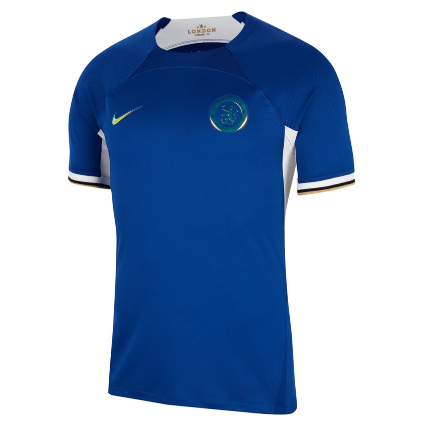 Kinder Leo Castledine #54 Blau Heimtrikot Trikot 2023/24 T-Shirt Belgien
