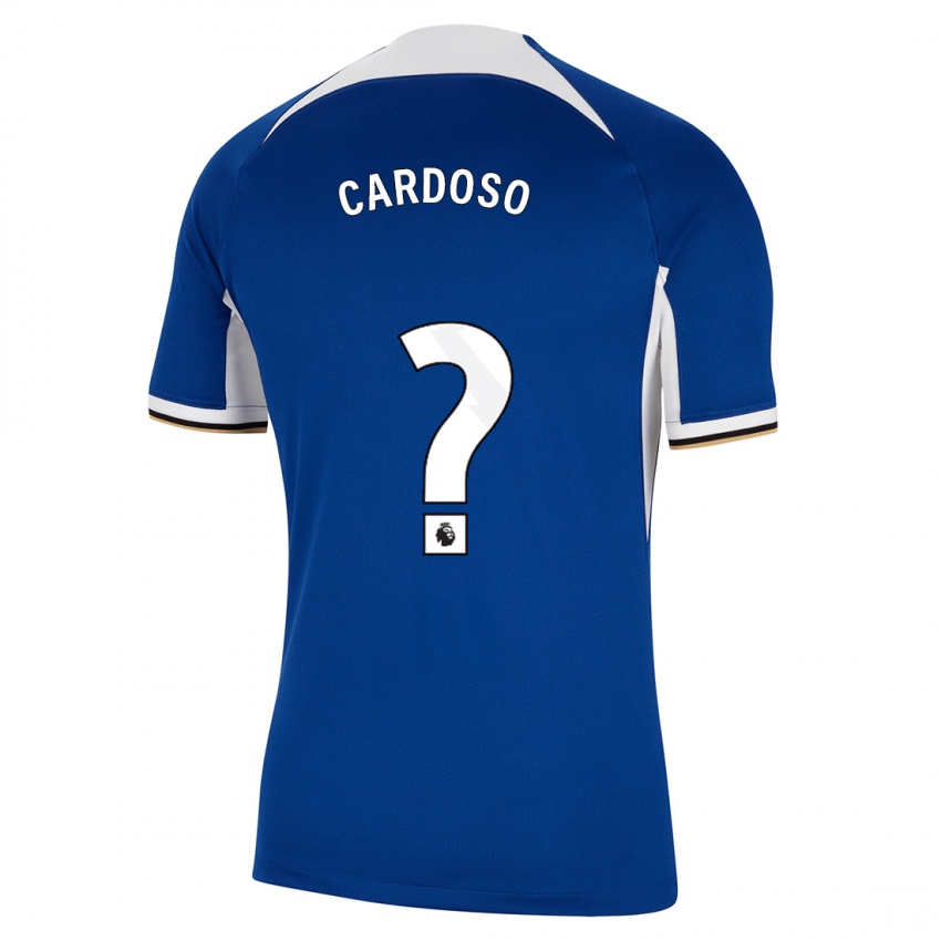 Kinderen Leo Cardoso #0 Blauw Thuisshirt Thuistenue 2023/24 T-Shirt België