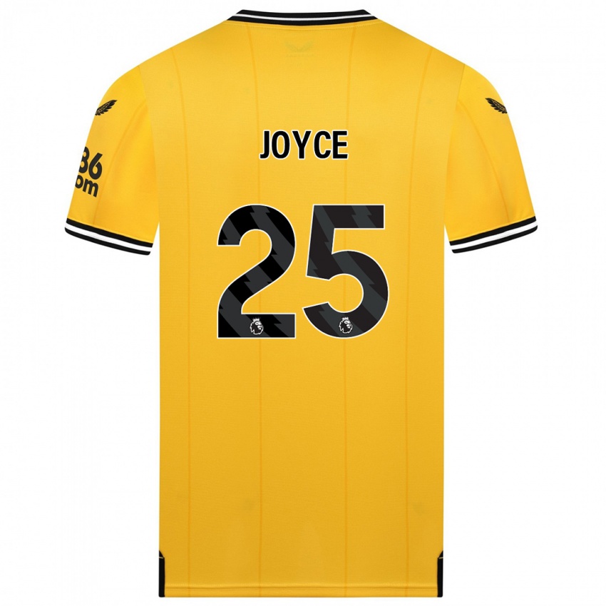 Kinderen Leonie Joyce #25 Geel Thuisshirt Thuistenue 2023/24 T-Shirt België