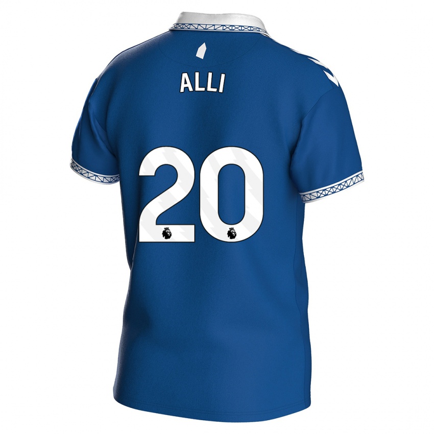 Kinder Dele Alli #20 Königsblau Heimtrikot Trikot 2023/24 T-Shirt Belgien