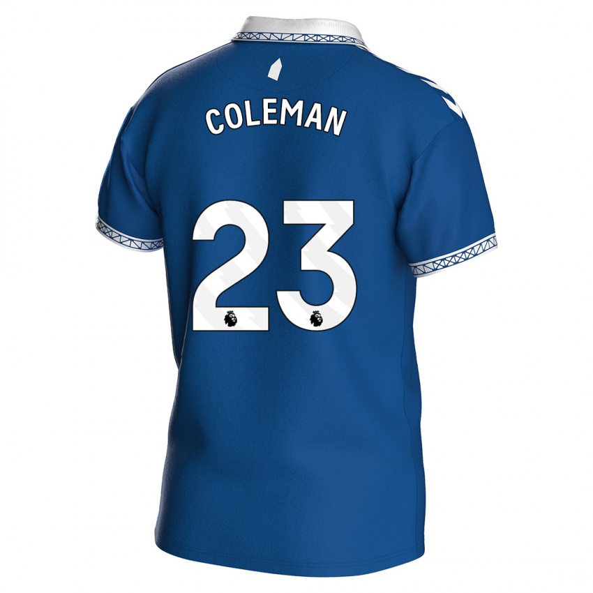 Enfant Maillot Seamus Coleman #23 Bleu Royal Tenues Domicile 2023/24 T-Shirt Belgique