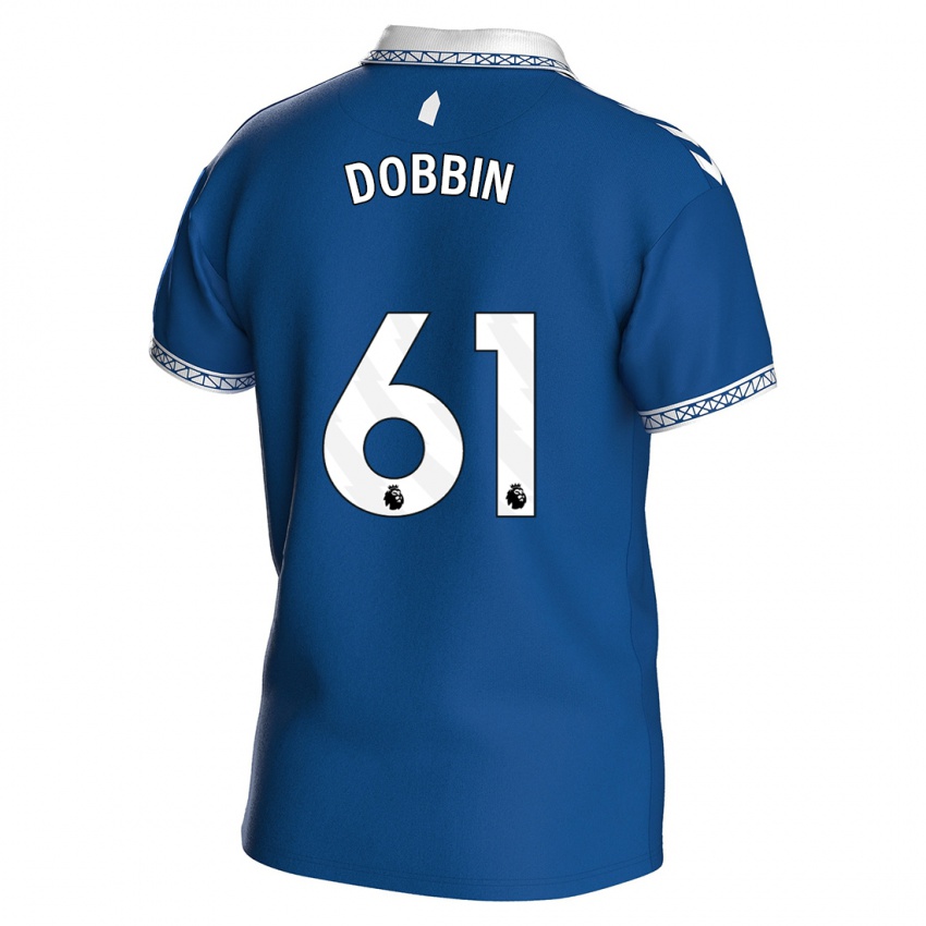 Kinder Lewis Dobbin #61 Königsblau Heimtrikot Trikot 2023/24 T-Shirt Belgien