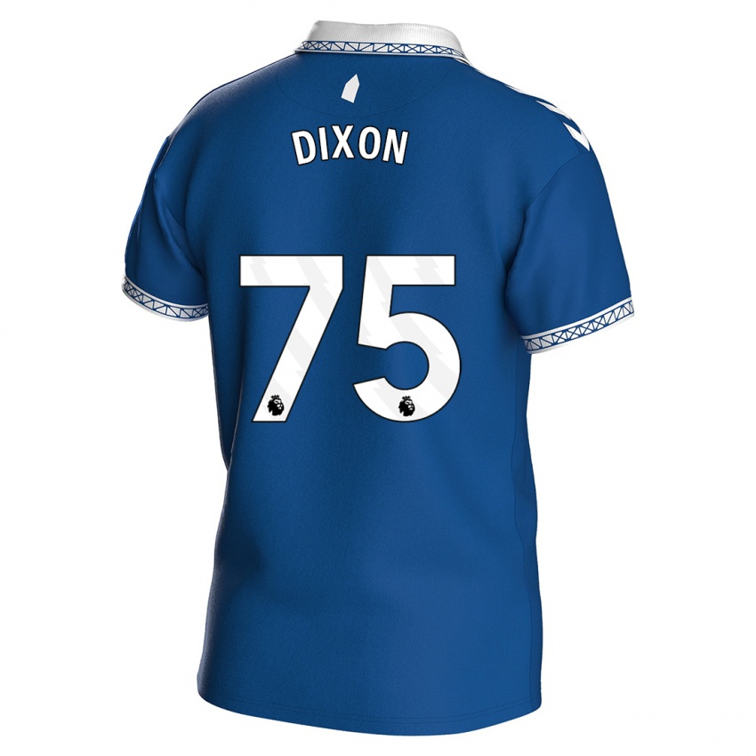 Kinderen Roman Dixon #75 Koningsblauw Thuisshirt Thuistenue 2023/24 T-Shirt België