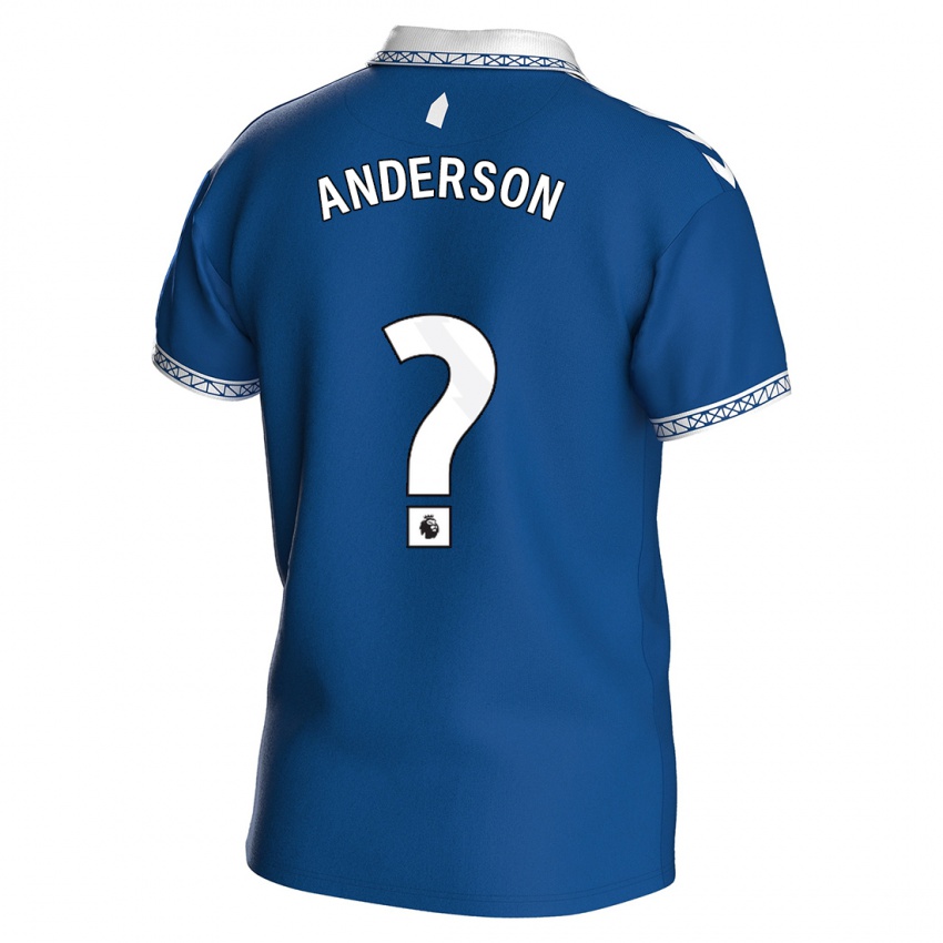 Kinderen Joseph Anderson #0 Koningsblauw Thuisshirt Thuistenue 2023/24 T-Shirt België